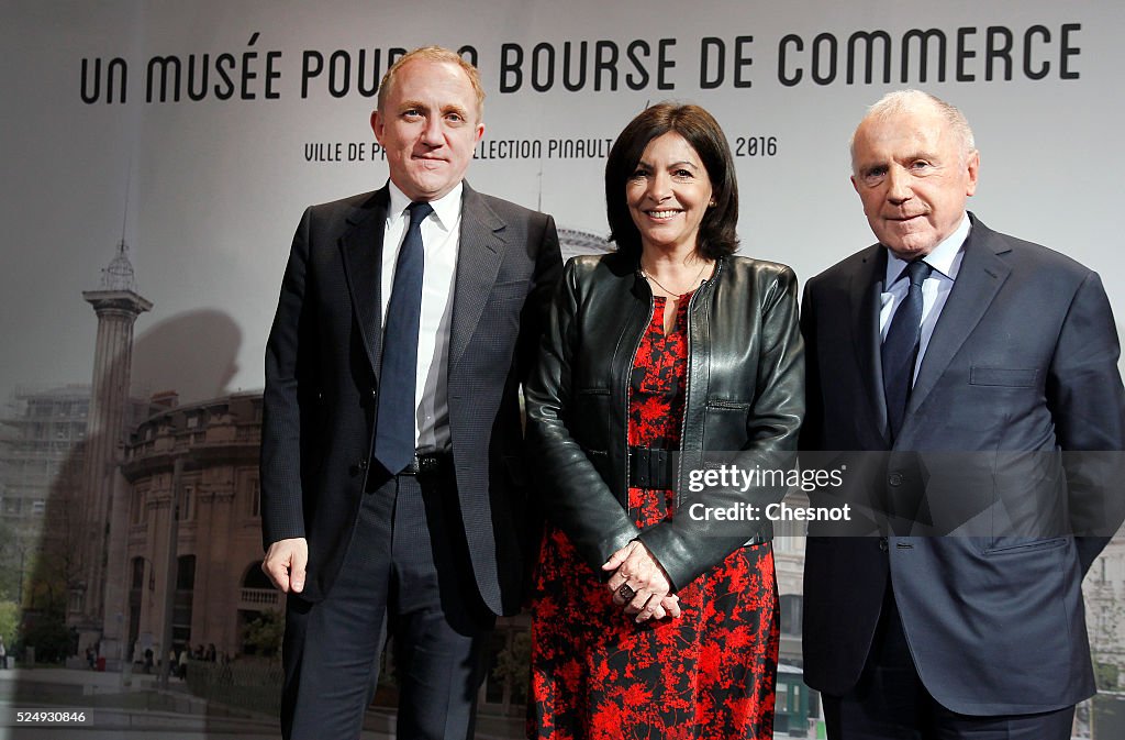 Francois Pinault Art Collection  in Paris Commercial Exchange - Project Presentation