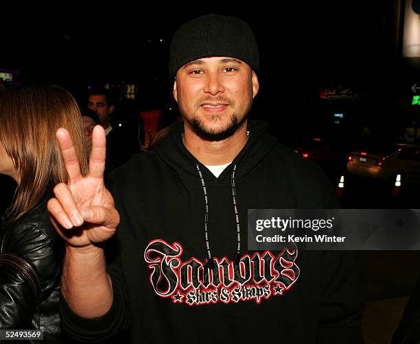 Actor Cris Judd arrives at the the premiere of Sony Pictures Classics' "Kung Fu Hustle" at the Cineramadome at the Archlight on March 29, 2005 in...