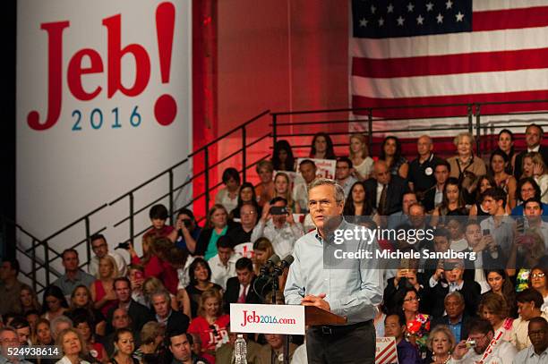 June 15, 2015 Former Governor Jeb Bush Announces his 2016 Presidency in Miami, Florida