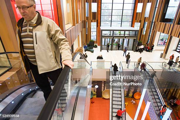 November 2015 - People are seen attending the opening of the Zielony Arkady , one of Poland's largest shopping malls on Friday. The recently elected...