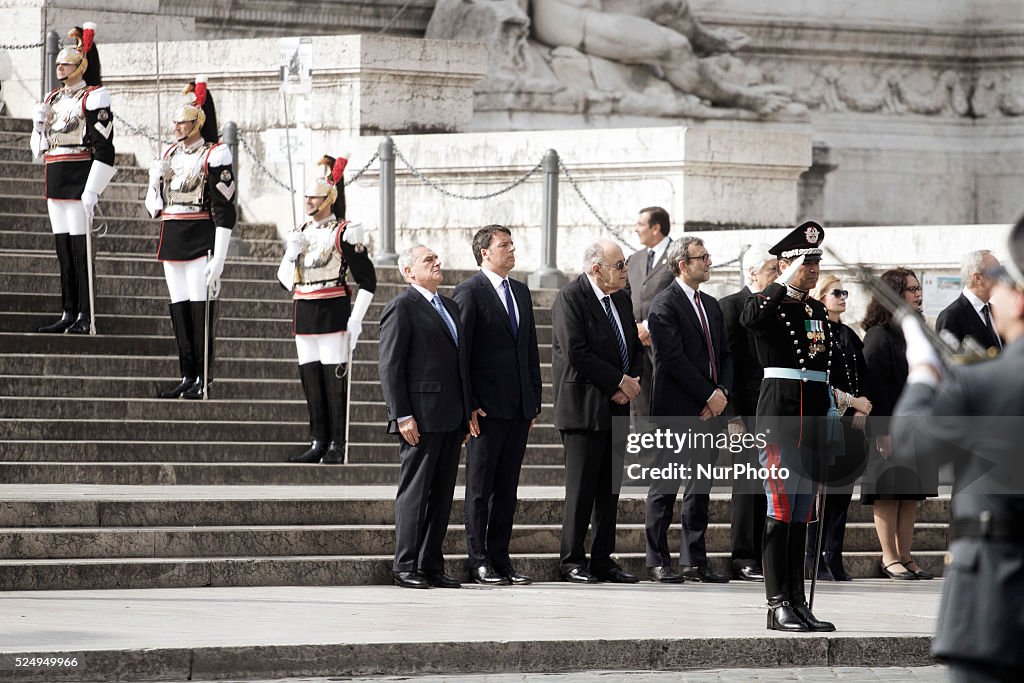 Italy: WWII Liberation Anniversary Ceremony