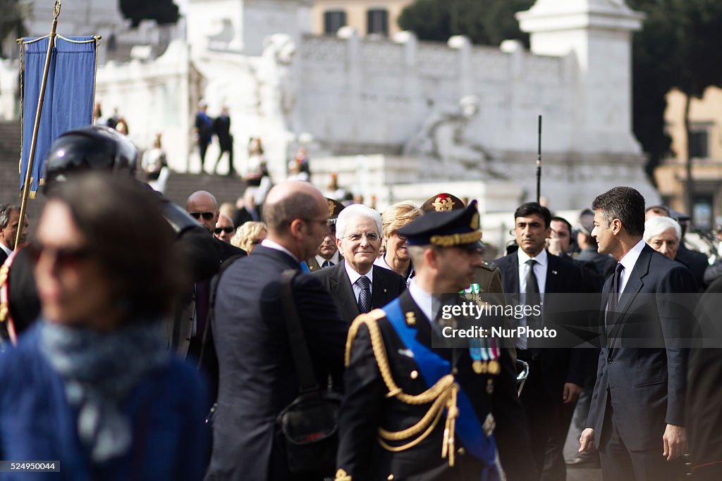 Italy: WWII Liberation Anniversary Ceremony