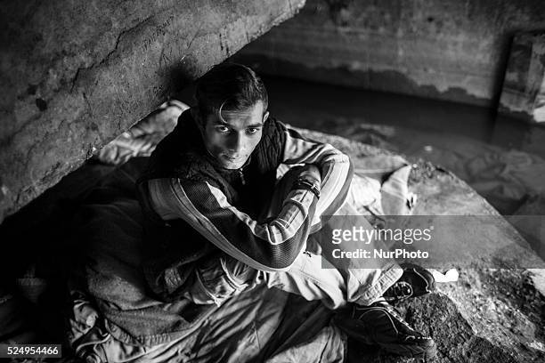 Sergiiu Stelian Bogdan, a 24 year-old homeless youth lives under a bridge. He is finishing his degree at a technical high school and is trying to get...