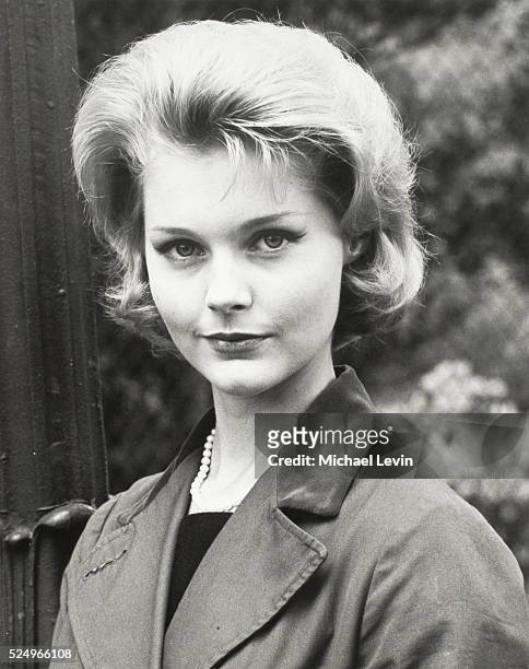 Actress Carol Lynley