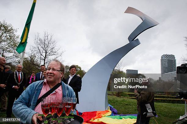 In The Hague on April 26, 2015 mayor Jozias van Aarsten unveiled the international LGBT monument, a monument for equal rights, diversity and respect....