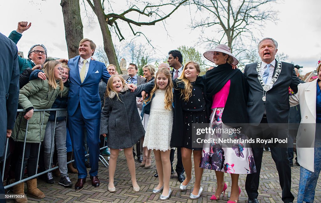 The Dutch Royal Family Attend King's Day