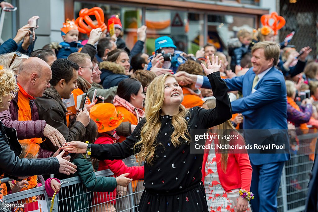 The Dutch Royal Family Attend King's Day