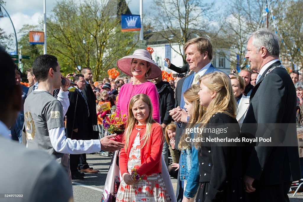 The Dutch Royal Family Attend King's Day