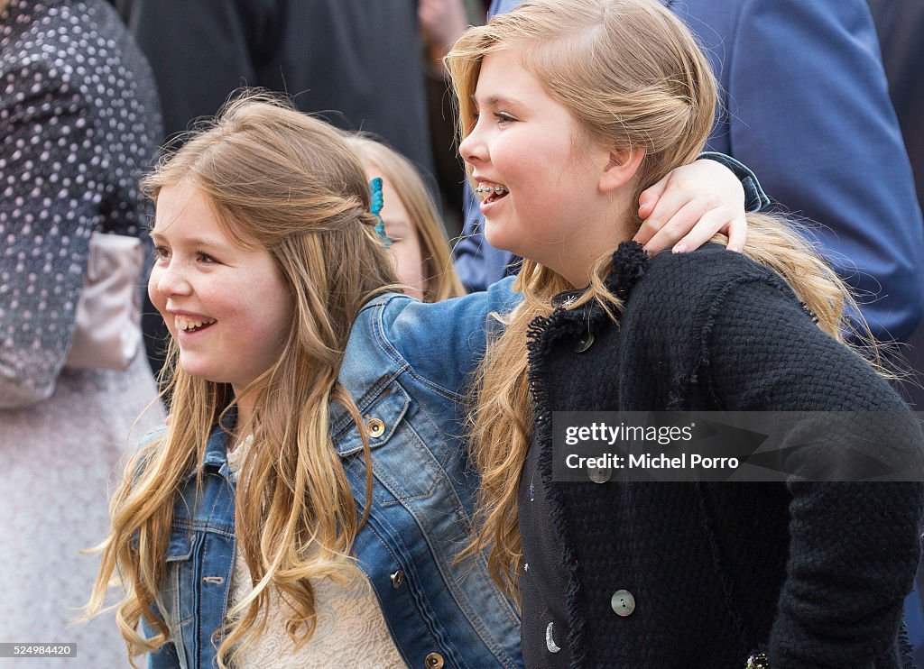 The Dutch Royal Family Attend King's Day
