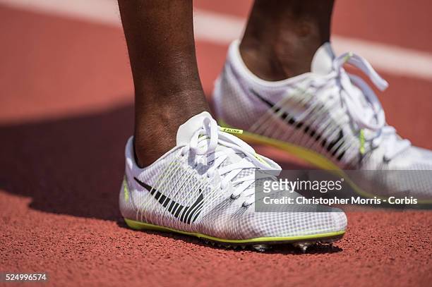 The Prefontaine Classic-2015-Nike track spikes.