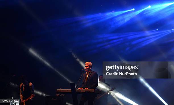 Danish pop/soft rock band Michael Learns to Rock perform live on stage in Dimapur, India north eastern state of Nagaland on Tuesday, December 15,...
