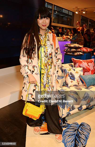 Susie Bubble attends the launch of House of Holland's first interior collection with Habitat at Habitat Tottenham Court Road on April 27, 2016 in...