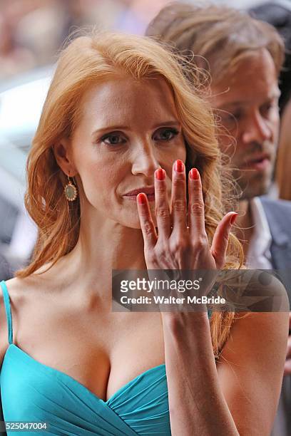 Jessica Chastain during the 2013 Tiff Film Festival Gala Red Carpet Premiere for The Disappearance of Eleanor Rigby at the Elgin Theatre on September...