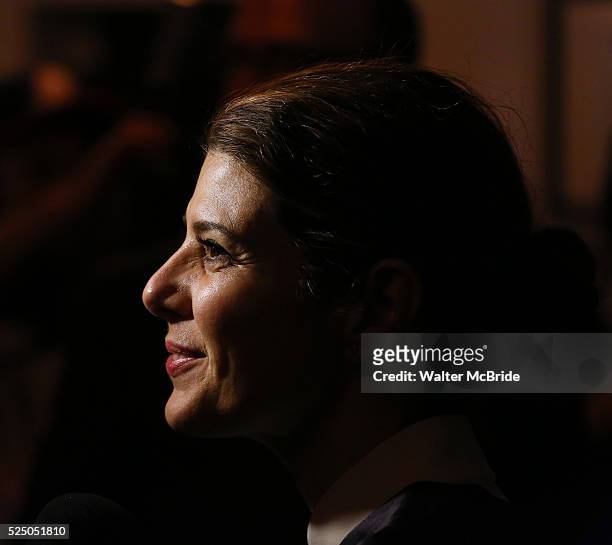 Marisa Tomei attends the Broadway Opening Night Performance After Party for 'The Realistic Joneses' at the The Red Eye Grill on April 6, 2014 in New...