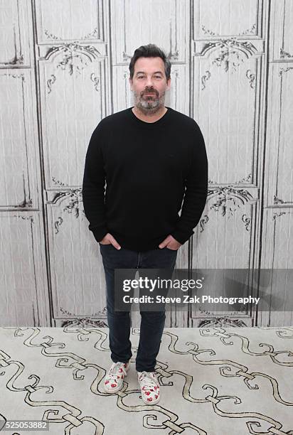 Muscian Duncan Sheik discusses "American Psycho" at AOL Build Presents at AOL Studios on April 27, 2016 in New York, New York.