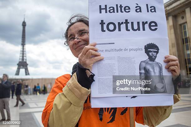 Gathering took place at the Trocadero, in Paris, France, on April 29, 2015. The gathering was a protestation against 50 Years of Isolation of the...