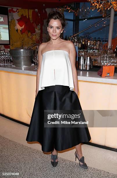 Anna Friel attends a VIP Dinner to highlight OMEGAs association with the Olympic movement and to celebrate 100 days to go to the start of the Rio...