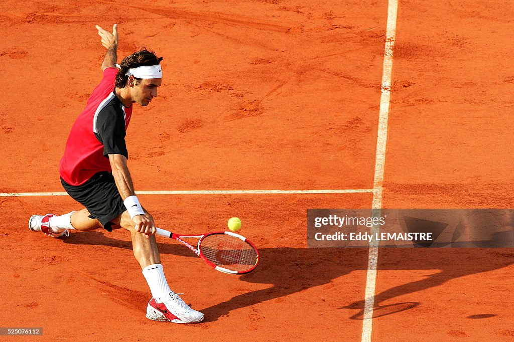 Tennis 2005 - Roland Garros French Open - Mens Semi-finals
