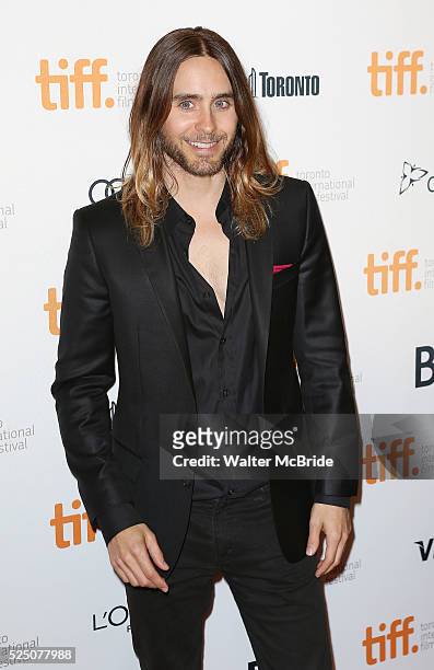 Jared Leto attending the 2013 Tiff Film Festival Red Carpet Gala for Dallas Buyers Club at The Princess of Wales Theatre on September 7, 2013 in...