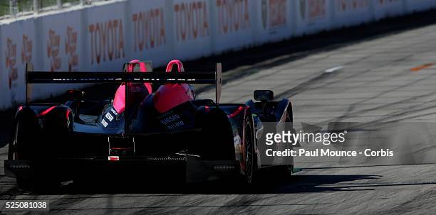 During practice for the Tequila Patron Sports Car Showcase race during 40th Annual Toyota Grand Prix of Long Beach