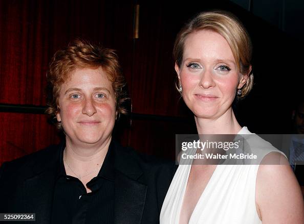 USA: Cynthia Nixon & Partner Christine Marinoni USA: Cynthia Nixon & Partner Christine Marinoni