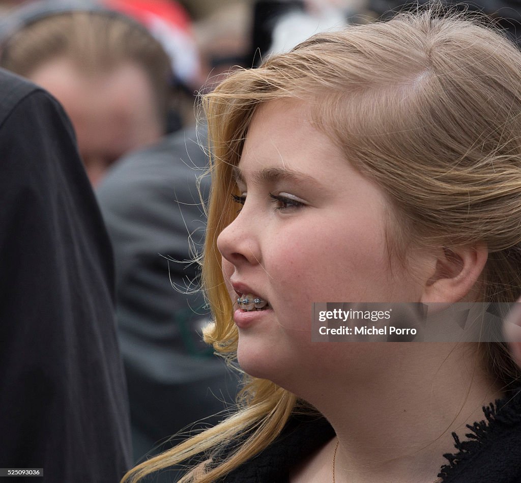 The Dutch Royal Family Attend King's Day