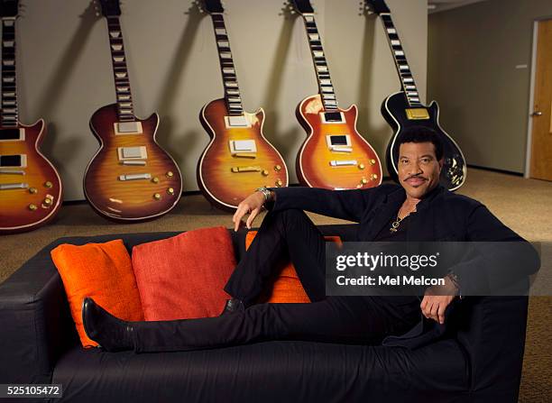 Singer, song writer, and musician Lionel Richie is photographed for Los Angeles Times on April 13, 2016 in Los Angeles, California. PUBLISHED IMAGE....