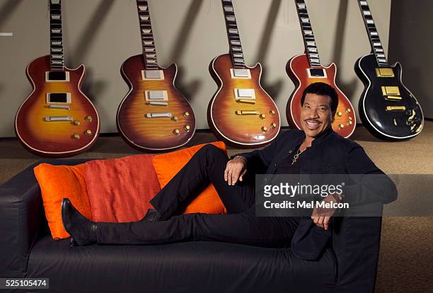 Singer, song writer, and musician Lionel Richie is photographed for Los Angeles Times on April 13, 2016 in Los Angeles, California. PUBLISHED IMAGE....