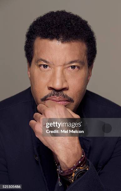 Singer, song writer, and musician Lionel Richie is photographed for Los Angeles Times on April 13, 2016 in Los Angeles, California. PUBLISHED IMAGE....