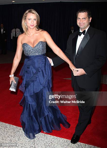 Lara Logan & Joseph Burkett attending the White House Correspondents' Association dinner at the Washington Hilton Hotel in Washington, D.C..