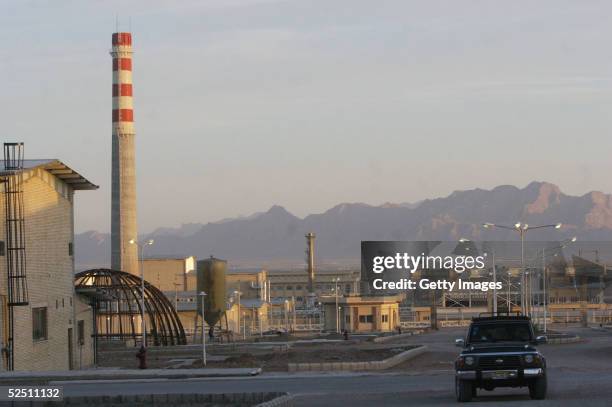 Sits near an uranium conversion facility sits March 30, 2005 just outside the city of Isfahan, about 254 miles , south of capital Tehran, Iran. The...