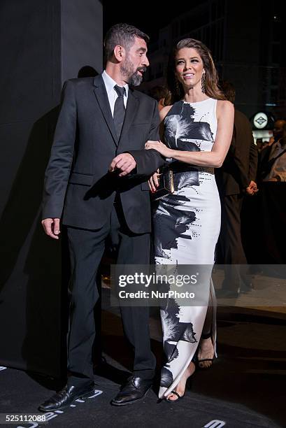 Actress Juana Acosta attends the Marie Claire Prix de la Moda 2015 at the Callao cinema on November 19, 2015 in Madrid, Spain.