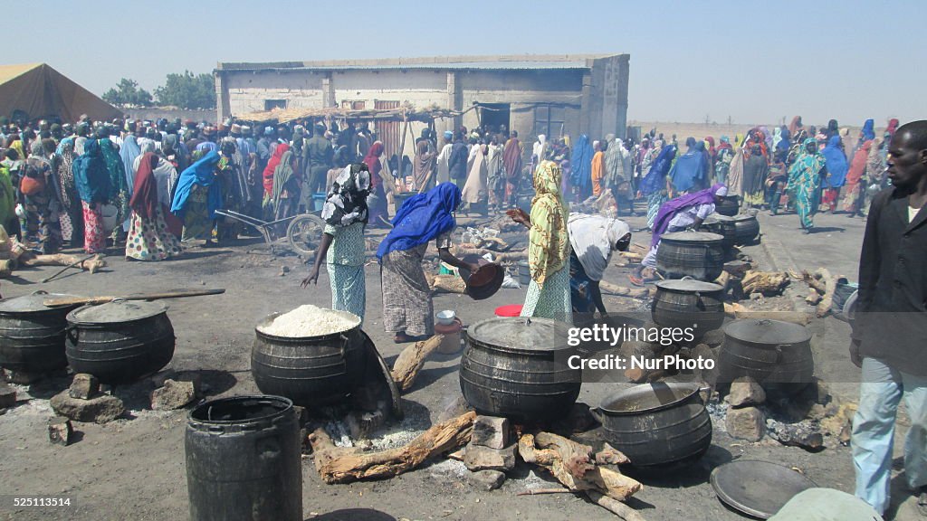 Governor Kashim Shetima visit Borno State