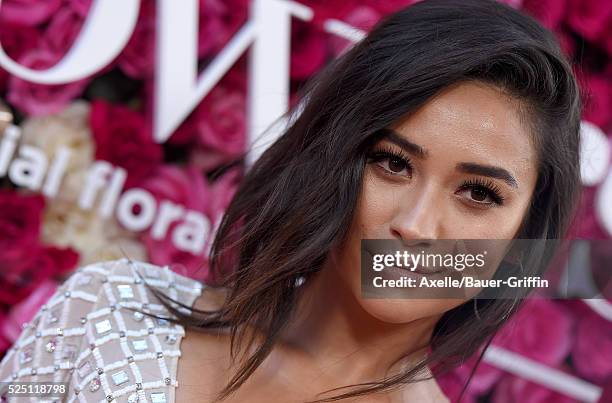 Actress Shay Mitchell arrives at the Open Roads World Premiere Of 'Mother's Day' at TCL Chinese Theatre IMAX on April 13, 2016 in Hollywood,...