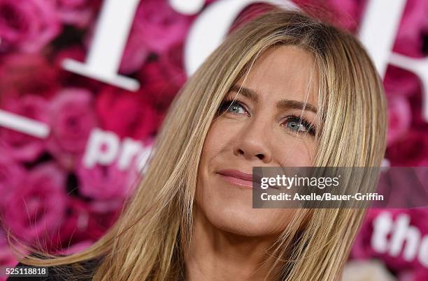 Actress Jennifer Aniston arrives at the Open Roads World Premiere Of 'Mother's Day' at TCL Chinese Theatre IMAX on April 13, 2016 in Hollywood,...