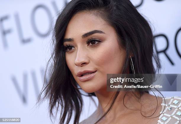 Actress Shay Mitchell arrives at the Open Roads World Premiere Of 'Mother's Day' at TCL Chinese Theatre IMAX on April 13, 2016 in Hollywood,...