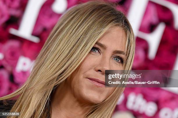 Actress Jennifer Aniston arrives at the Open Roads World Premiere Of 'Mother's Day' at TCL Chinese Theatre IMAX on April 13, 2016 in Hollywood,...