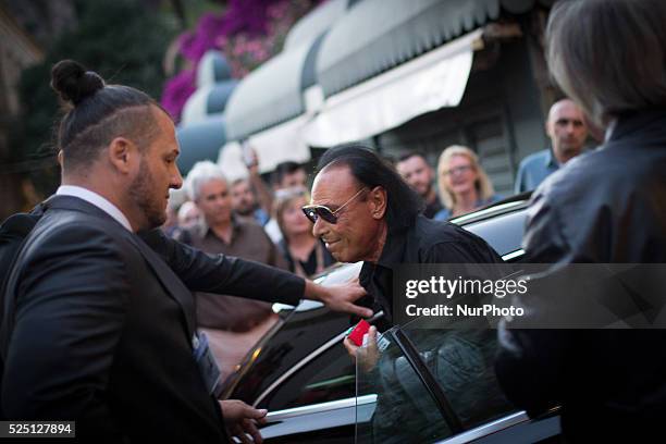 Antonello Venditti attends Day 5 of the 61st Taormina Film Fest on June 17, 2015 in Taormina, Italy.
