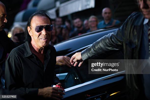 Antonello Venditti attends Day 5 of the 61st Taormina Film Fest on June 17, 2015 in Taormina, Italy.