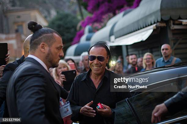 Antonello Venditti attends Day 5 of the 61st Taormina Film Fest on June 17, 2015 in Taormina, Italy.