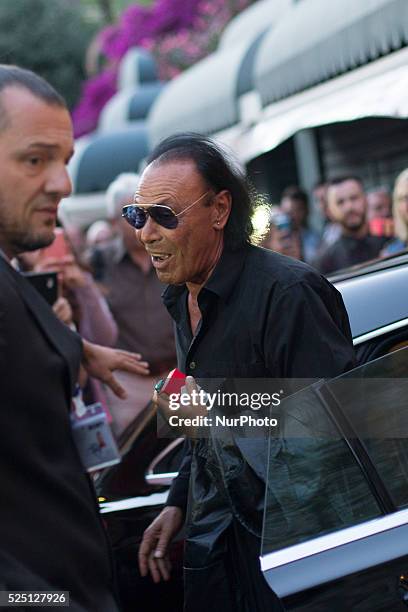 Antonello Venditti attends Day 5 of the 61st Taormina Film Fest on June 17, 2015 in Taormina, Italy.