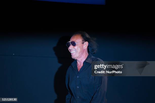 Antonello Venditti attends Day 5 of the 61st Taormina Film Fest on June 17, 2015 in Taormina, Italy.