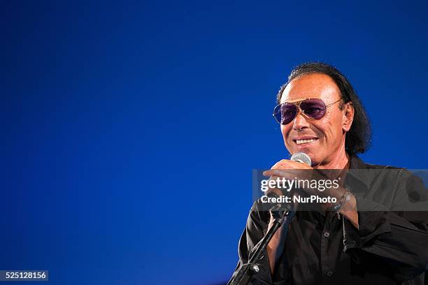 Antonello Venditti attends Day 5 of the 61st Taormina Film Fest on June 17, 2015 in Taormina, Italy.