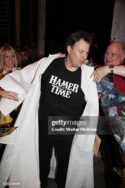 Tad Wilson attending the Opening Night Gypsy Robe Ceremony for 'Bonnie & Clyde' at the Gerard Schoenfeld Theatre in New York City.