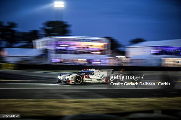 Class Audi Sport Team Joest, Audi R18 e-tron quattro of Lucas Di Grassi, Loic Duval and Oliver Jarvis in action during the 83rd running of the Le...