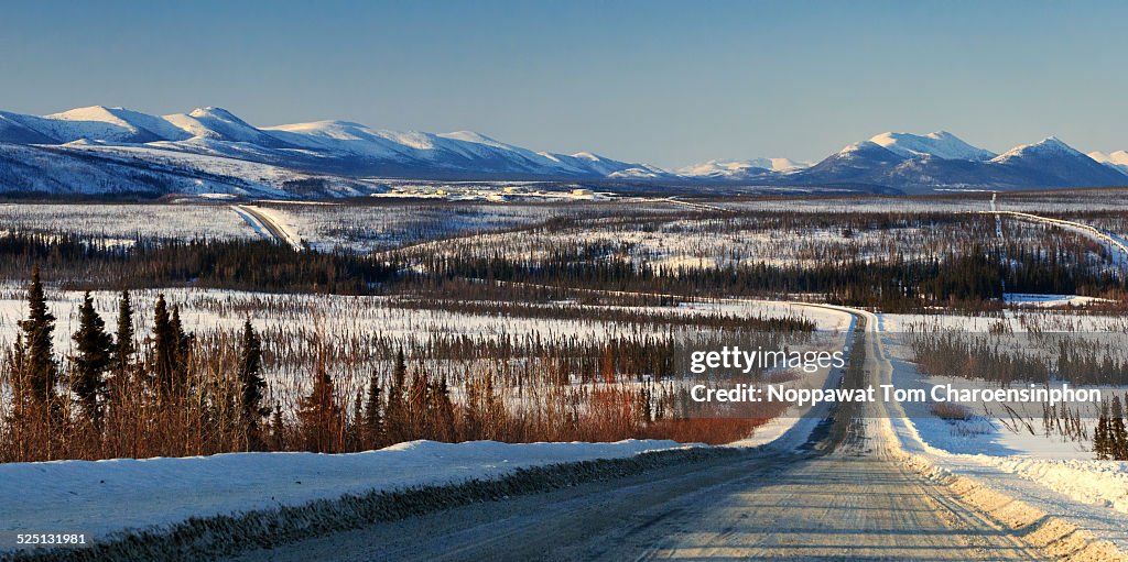 Dalton Highway in Winter