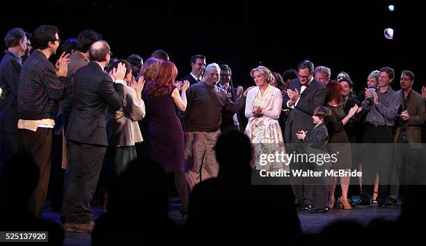 Stephen Sondheim with Liz Callaway, Gary Stevens, Lin-Manuel Miranda, Lonny Price, Colin Donnell, Elizabeth Stanley, Celia Keenan-Bolger, Ann...