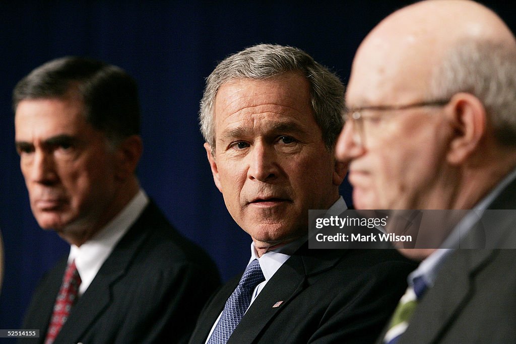 President Bush Comments On Intelligence Commission Findings