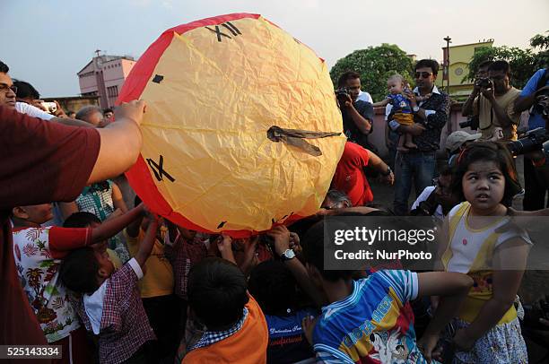 Fanush, paper made hot air balloon, was once the integral part of North Calcutta Babu Culture and it is old tradition to fly Fanush on the day of...