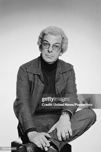 English comedian and writer, Barry Cryer in London on 27th October 1978.